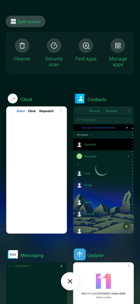 Big Clock v11 Göl Blue screenshot