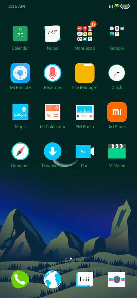 Big Clock v11 Göl Blue screenshot