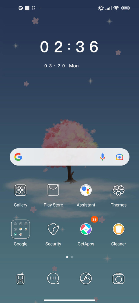 Flower trees screenshot