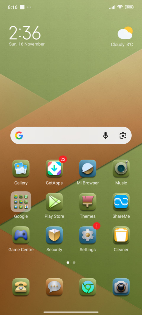Paper geometry screenshot