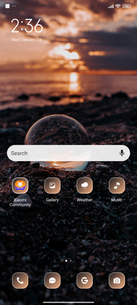 Beach screenshot