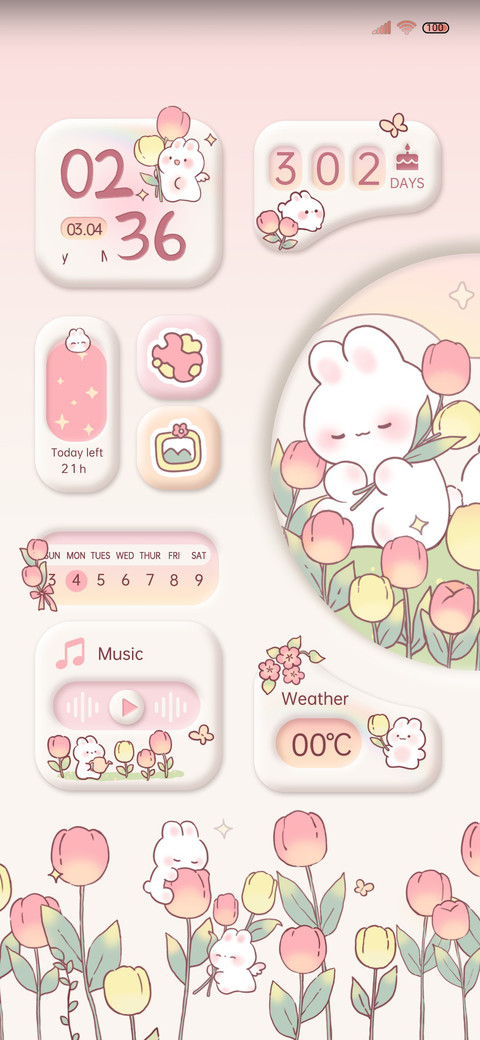 Rabbit tulip screenshot