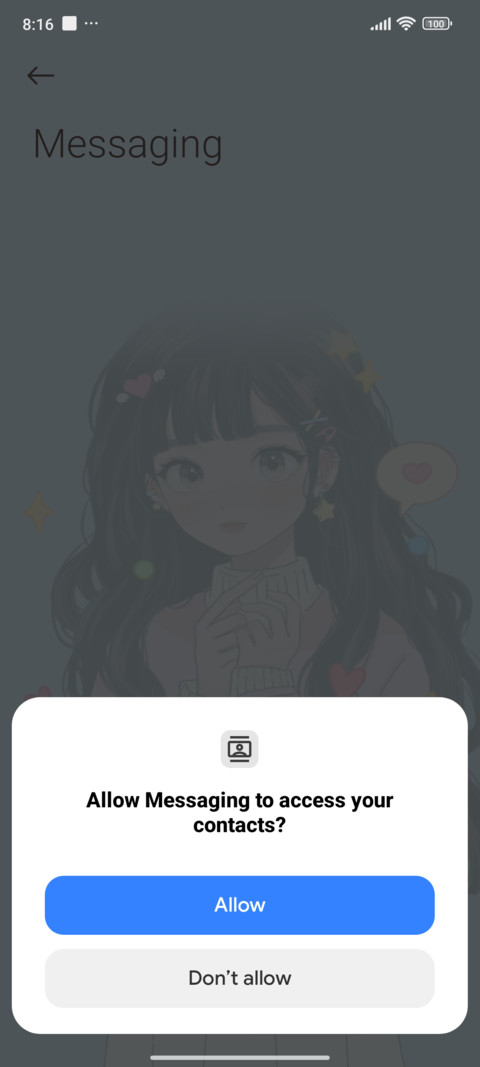 Vintage girl screenshot