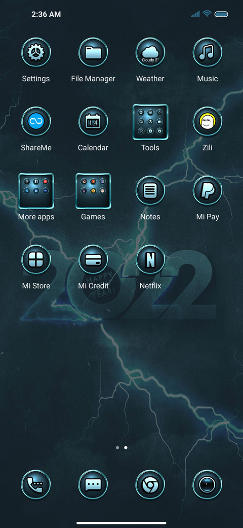 Lightning storm screenshot