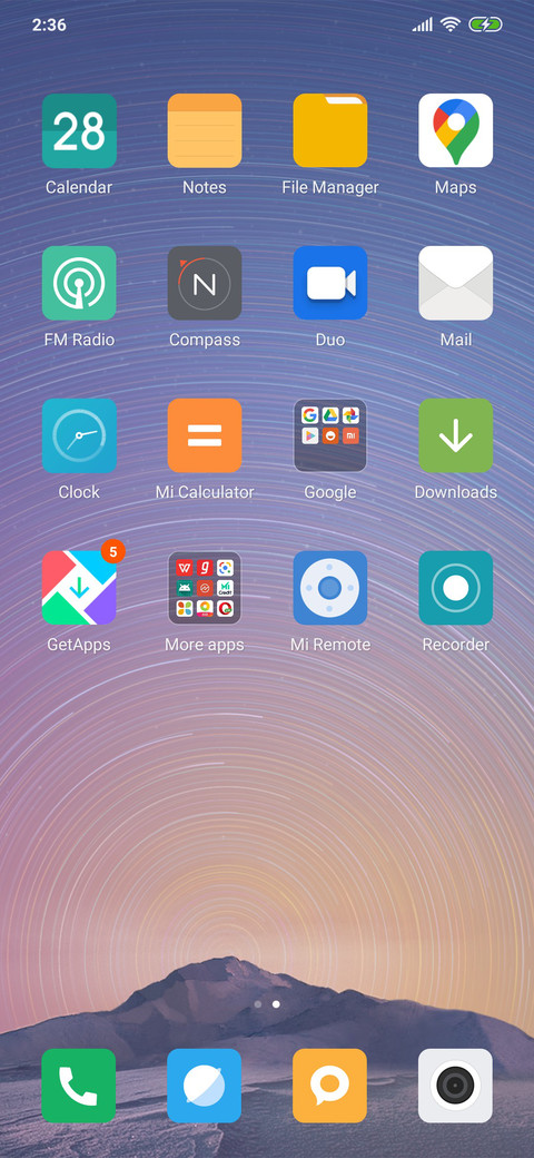 MIUI 8 screenshot