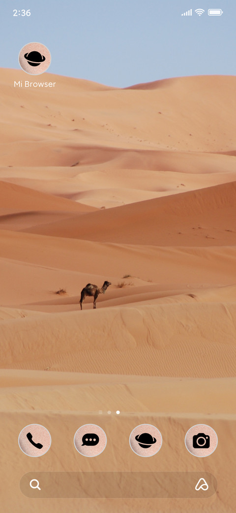 desert camel screenshot