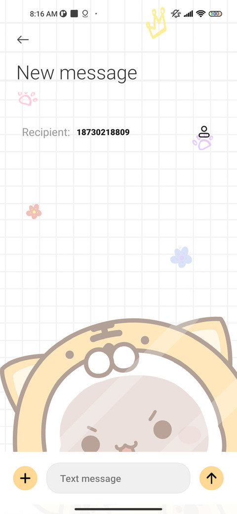 Cat friends circle screenshot
