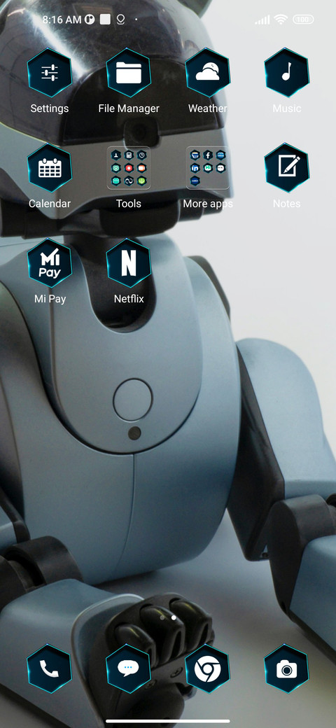 Mecha post screenshot