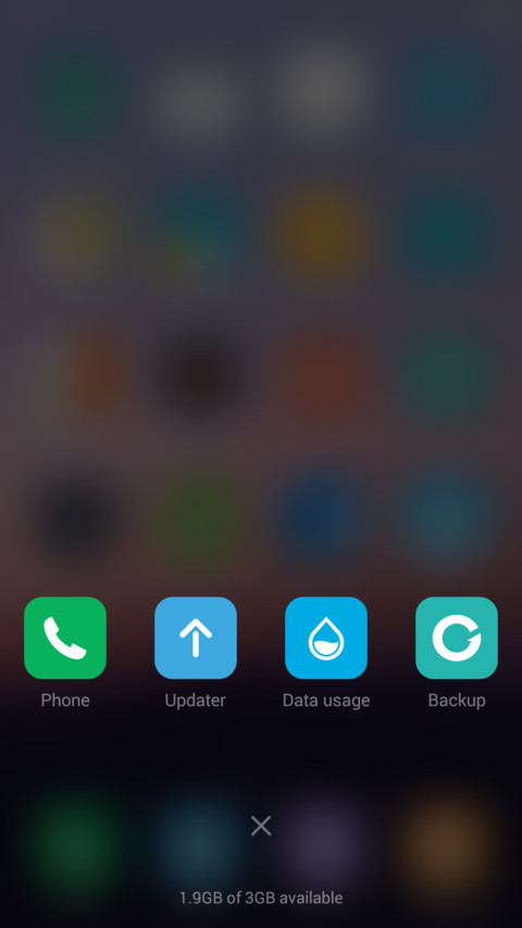 MYUI8 screenshot