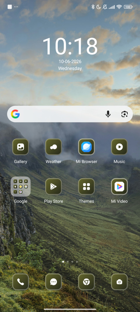 Sunrise screenshot