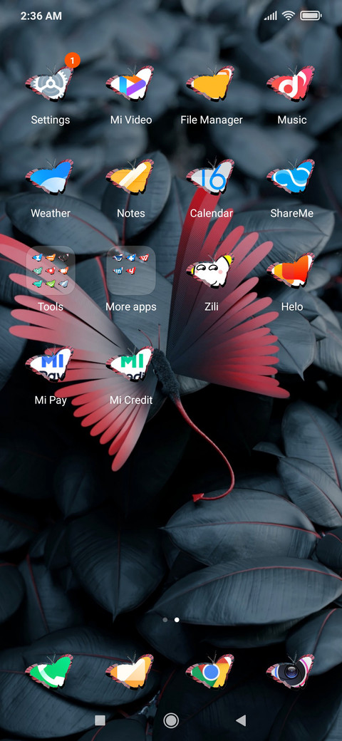 RED BUTTERFLY_DWM19 screenshot