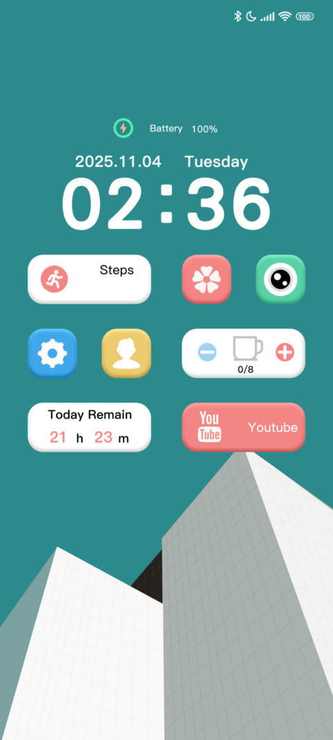 Cyan Realm Blank screenshot