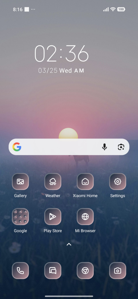 Calming VIew screenshot