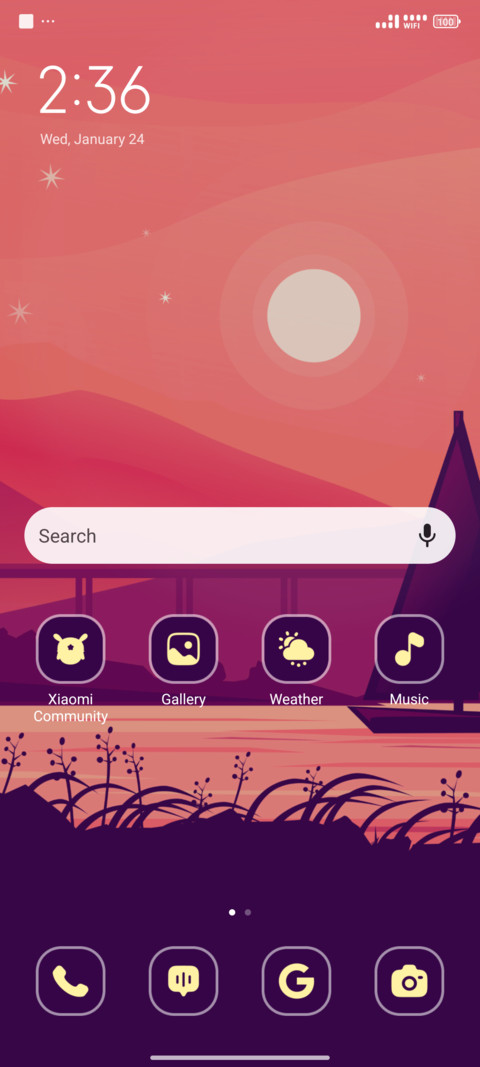 Lake screenshot