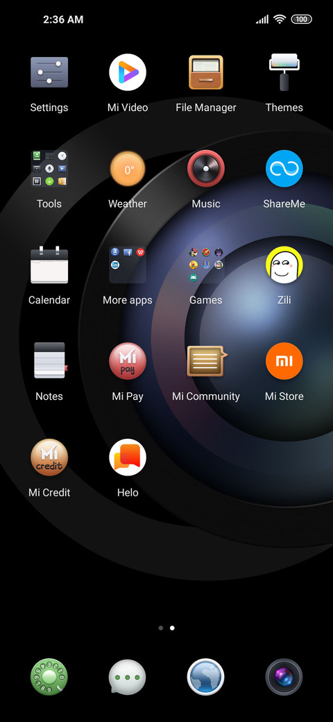 Business lens screenshot