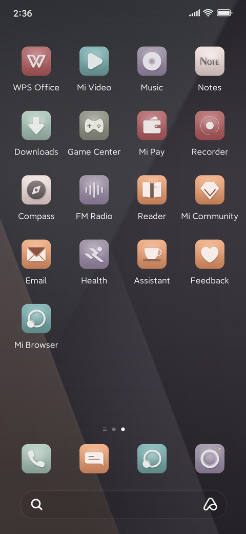 Elegant Morandi screenshot