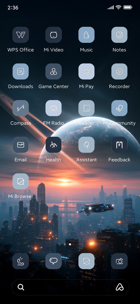 Planet screenshot