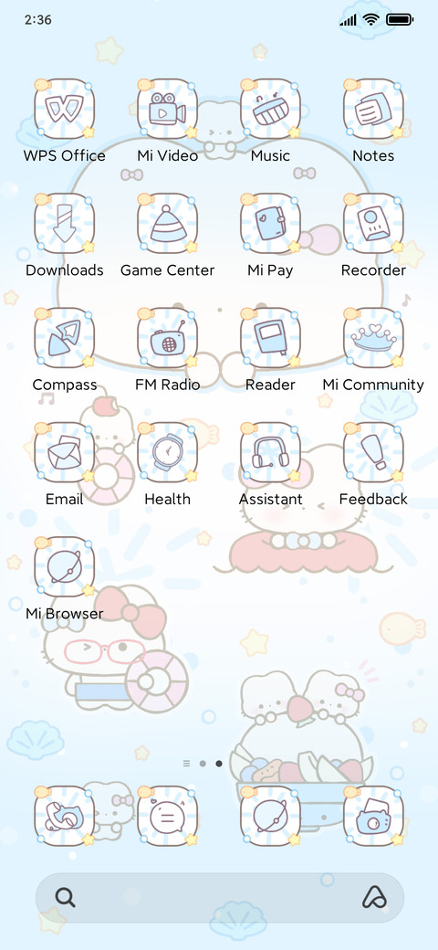 Swim Kitty Cute screenshot