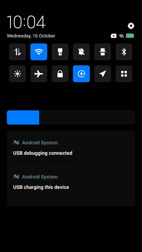 Ryzen OS Dark screenshot