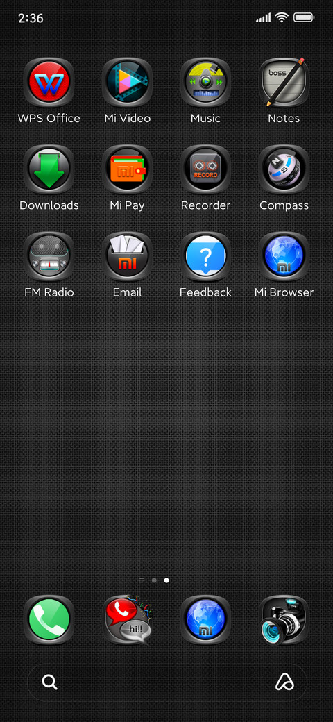 BlueR screenshot