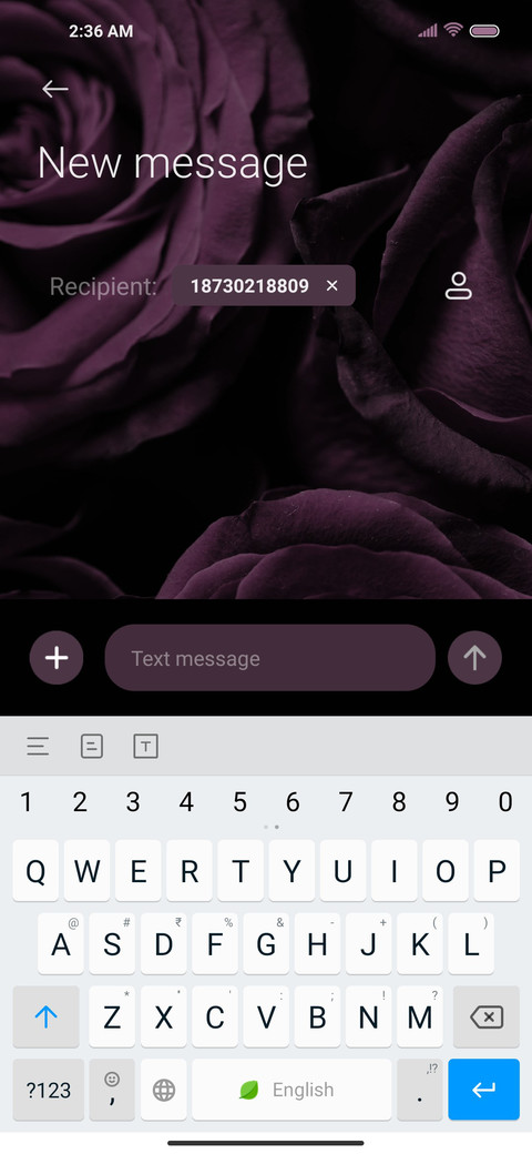 Vintage rose screenshot