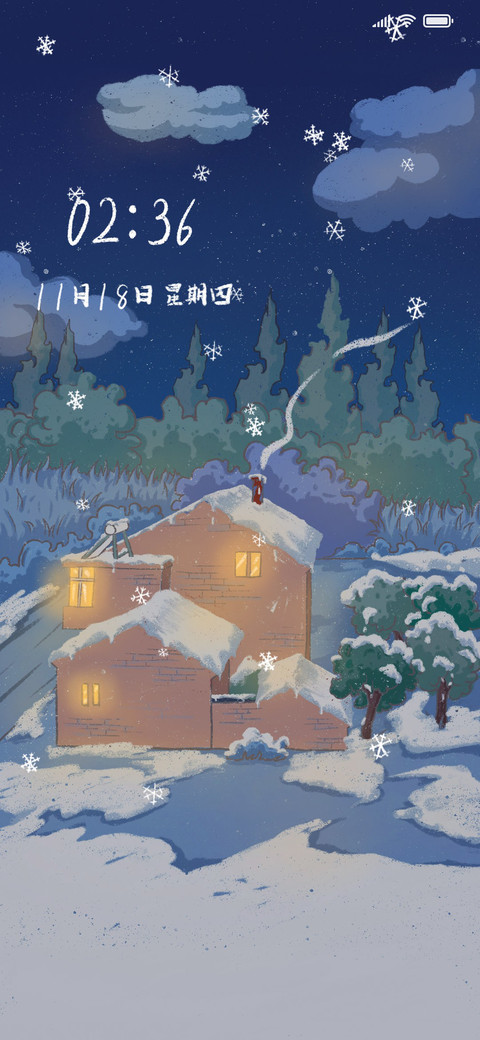 雪景小屋 screenshot