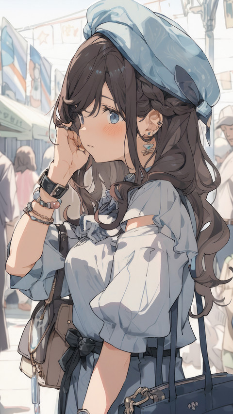 Anime girl screenshot