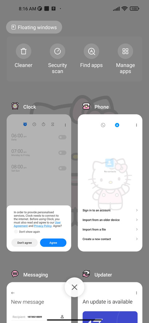Sanrio simple cute screenshot