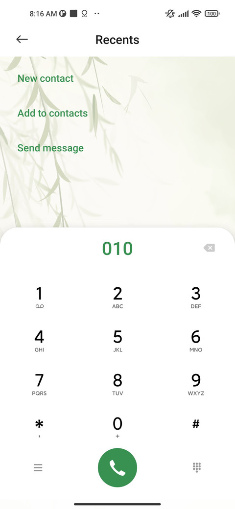 Spring tea screenshot