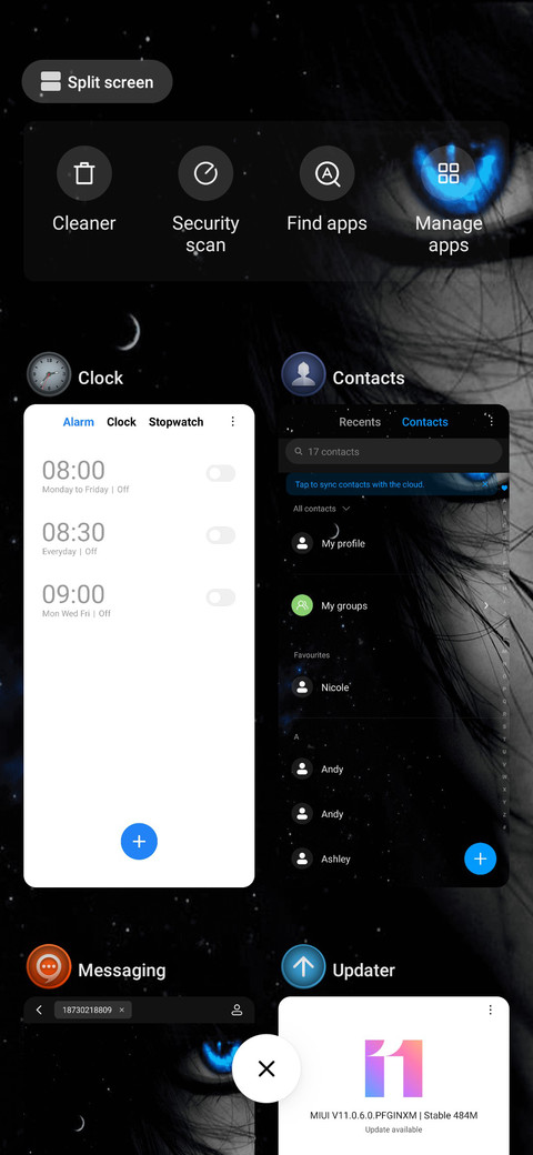 Blue Eye screenshot