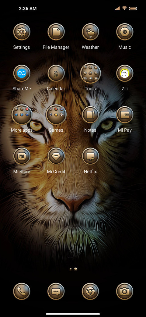 Tiger-Simplicity screenshot