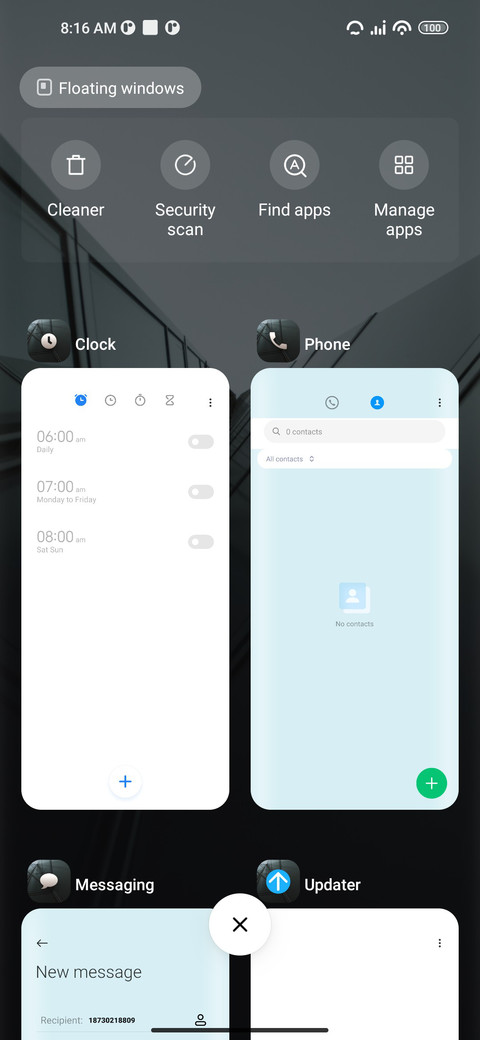 Elegant screenshot