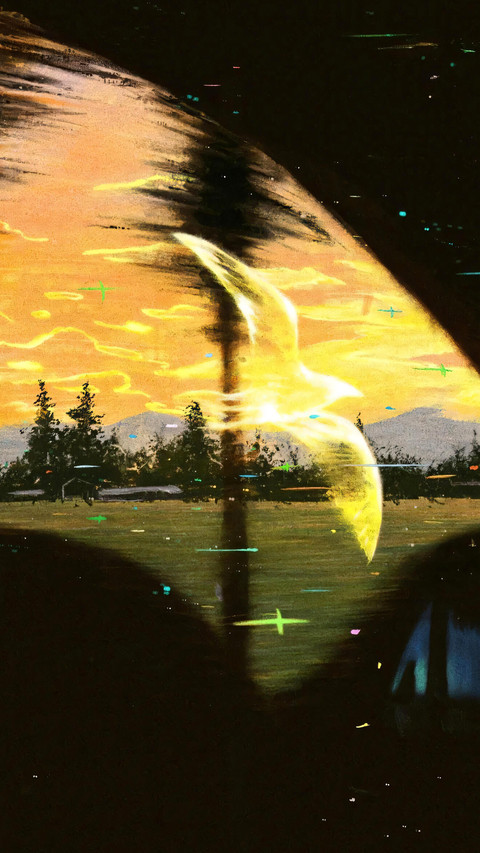 氛围感插画壁纸-锐景创意 screenshot