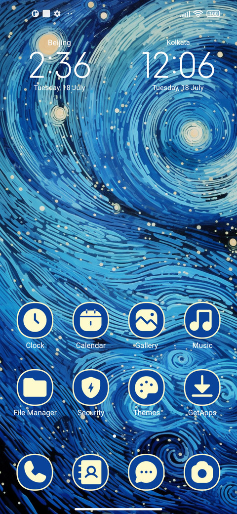 Night Sky Art screenshot
