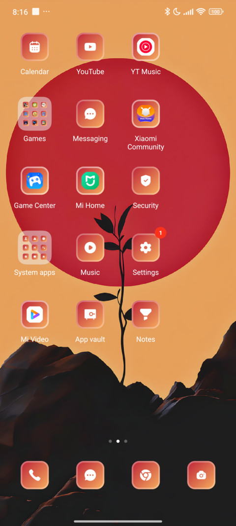 Minimal screenshot