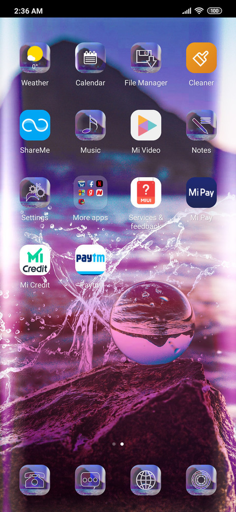 Water Drops screenshot
