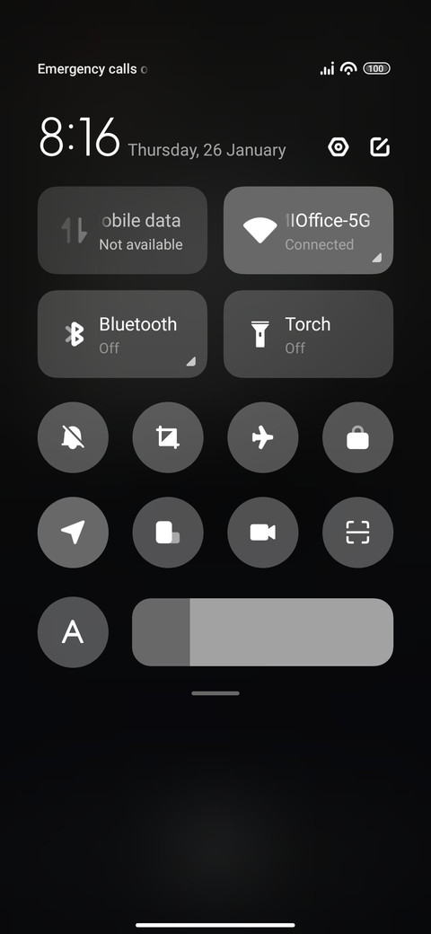 minimal screenshot