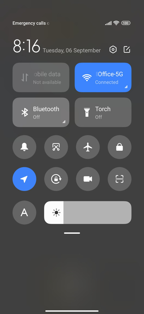 Gray screenshot