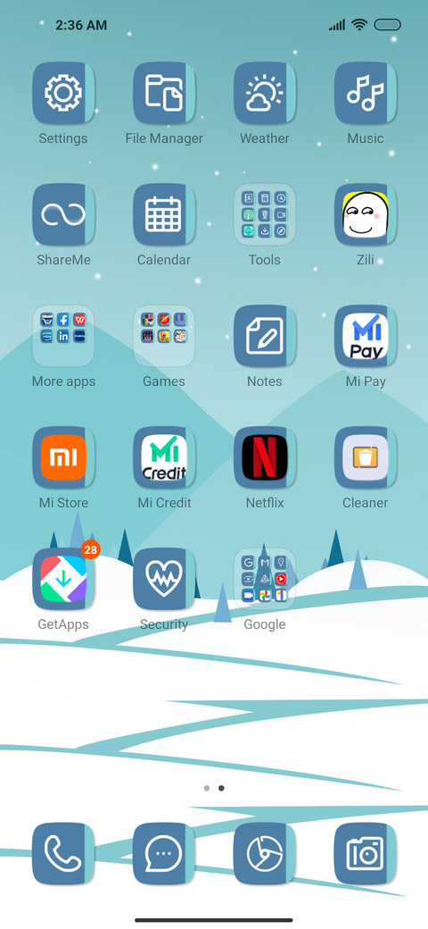 Winter Feel screenshot