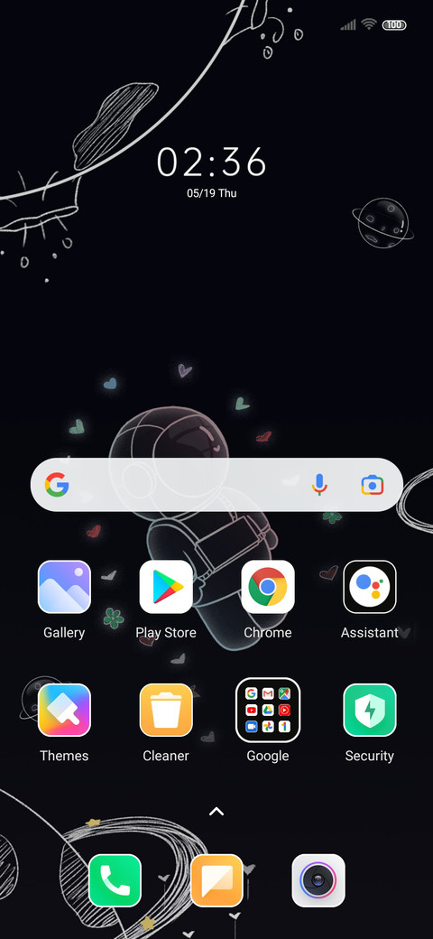 Circling astronaut screenshot