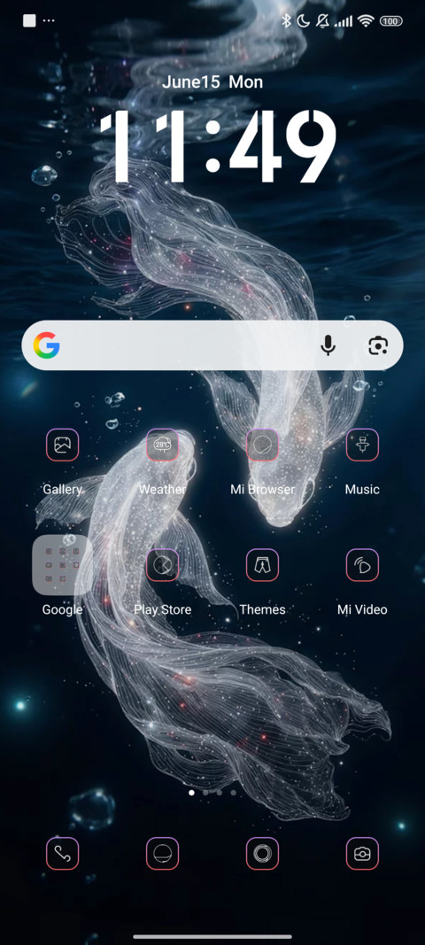 Fish screenshot