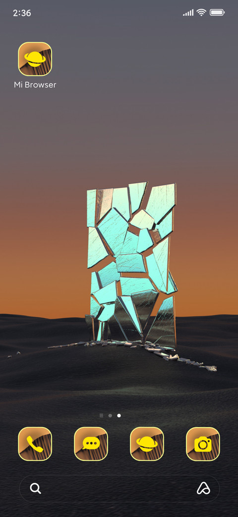 desert mirror screenshot