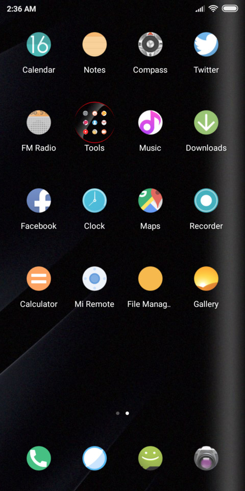 Nougat screenshot