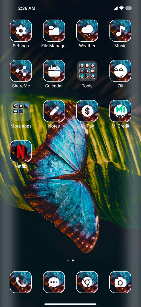 Butterfly screenshot