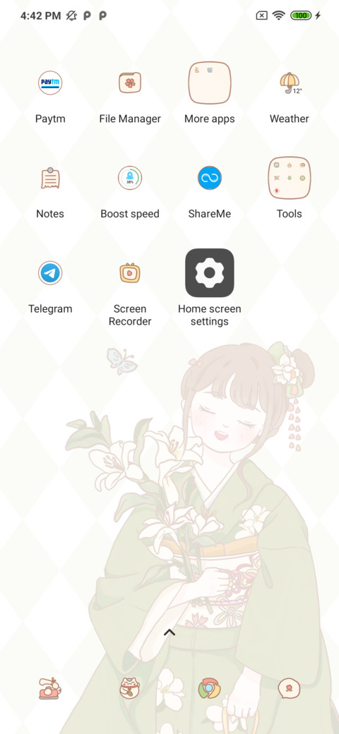 Kimono girl screenshot