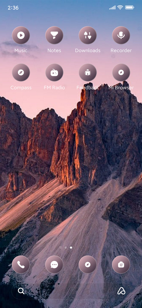 Mountain screenshot
