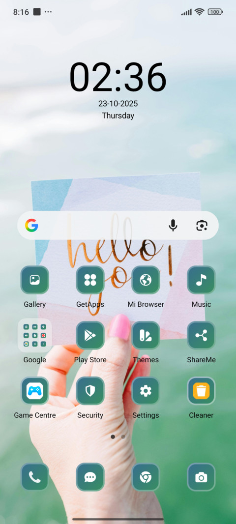 Beach screenshot