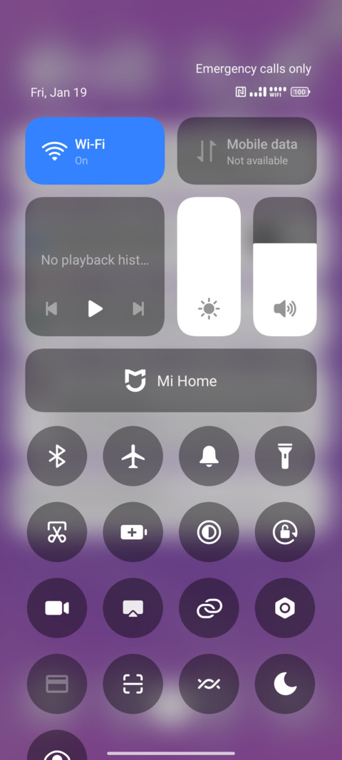 Abstract Gradient screenshot