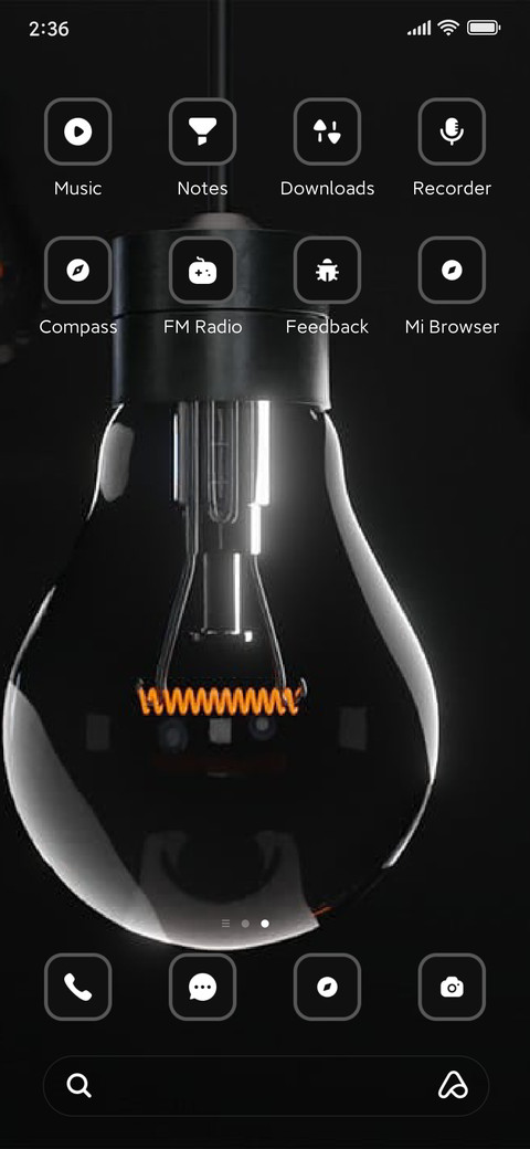 Black lamp screenshot