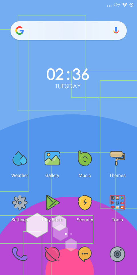 Outline Light screenshot